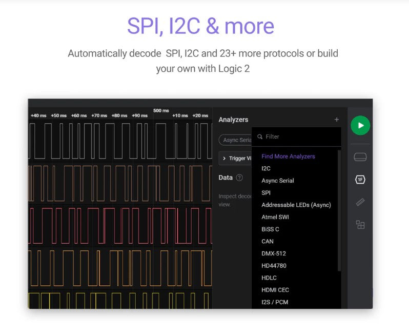 Saleae Logic Pro 8 8 Channels + 500MS/s