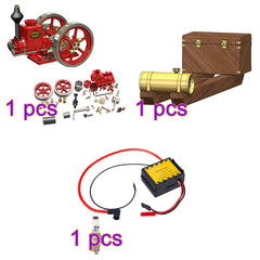 4-stroke Horizontal Hit and Miss Internal Combustion Gasoline Engine Model