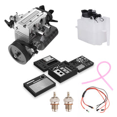 TOYAN 7.0cc Mini Inline Double-cylinder Four-stroke Air-cooled Nitro Interal Combustion Engine Model Kit