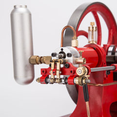 Stationary Horizontal Four-Stroke Engine Model