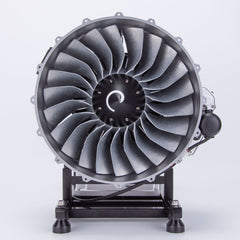 teching metal turbofan engine model kit that works build your own jet engine building set kota scale model DM119