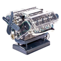 VISIBLE V8 Internal Combustion OHC Engine Motor Working Model Haynes Kit - stirlingkit