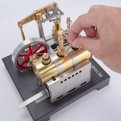 SE-01 All-Metal Stationary Beam Steam Engine Model