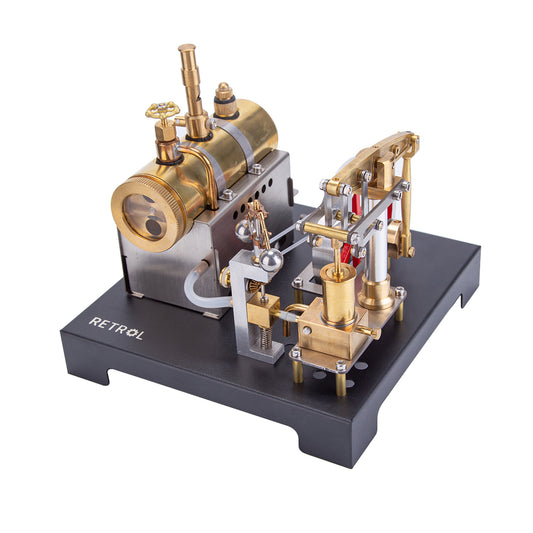 SE-01 All-Metal Stationary Beam Steam Engine Model