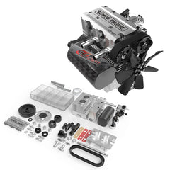 TOYAN 7.0cc Mini Inline Double-cylinder Four-stroke Air-cooled Nitro Interal Combustion Engine Model Kit