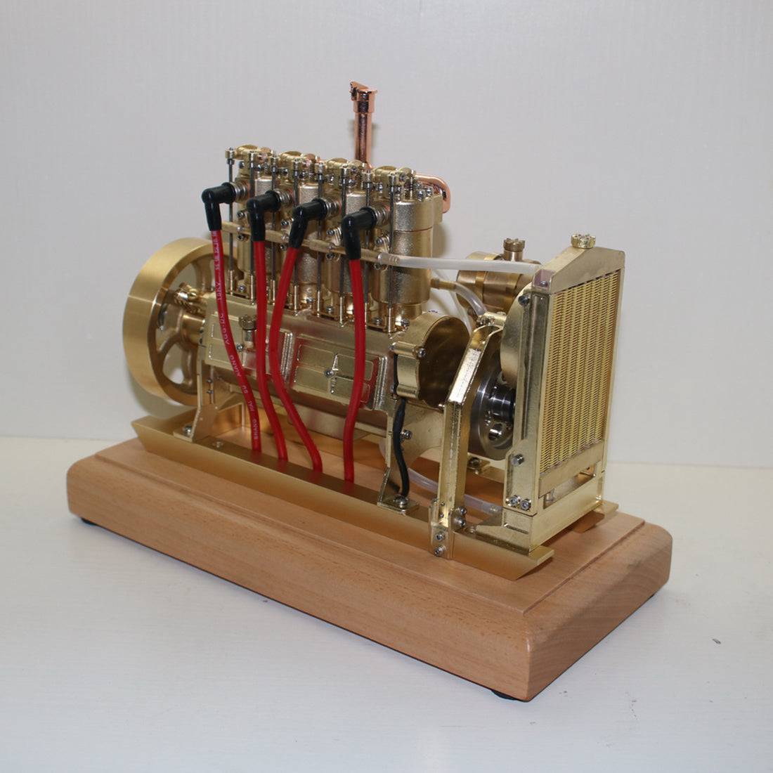 Holt H75 Tractor Engine Gas 12cc Four-cylinder OHV Engine Scale Model with Governor - stirlingkit