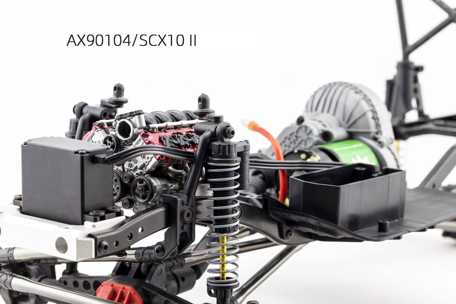 MAD RC DIY V8 Engine Model Kit for Capra VS4-10 Pro - Build Your Own V8 Engine That Works - stirlingkit