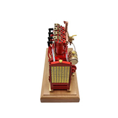 Holt H75 Tractor Engine Gas 12cc Four-cylinder OHV Engine Scale Model with Governor - stirlingkit