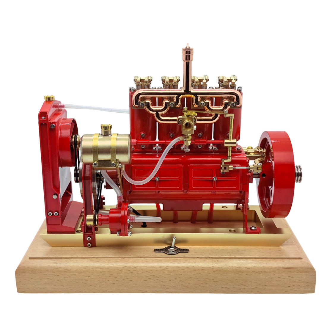 Holt H75 Tractor Engine Gas 12cc Four-cylinder OHV Engine Scale Model with Governor - stirlingkit