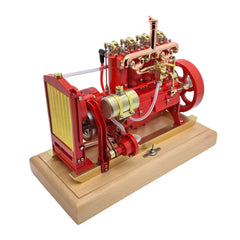 Holt H75 Tractor Engine Gas 12cc Four-cylinder OHV Engine Scale Model with Governor - stirlingkit