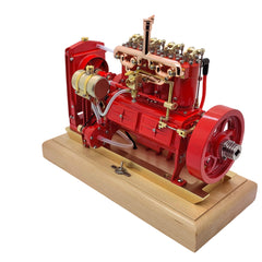 Holt H75 Tractor Engine Gas 12cc Four-cylinder OHV Engine Scale Model with Governor - stirlingkit