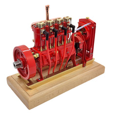 Holt H75 Tractor Engine Gas 12cc Four-cylinder OHV Engine Scale Model with Governor - stirlingkit