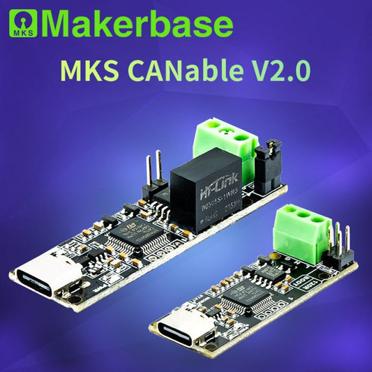 Makerbase CANable 2.0 USB to CAN canbus debugger analyzer adapter CAN isolation VESC ODRIVE CANable_Z